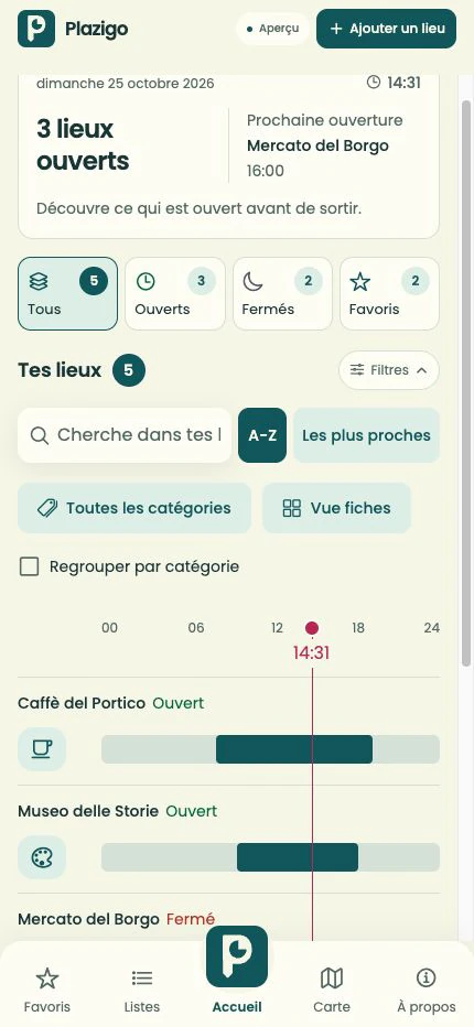 Changez l’heure. Trouvez votre moment.