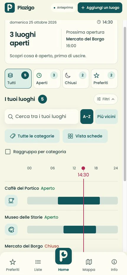 Sposta l’ora. Trova il tuo momento.
